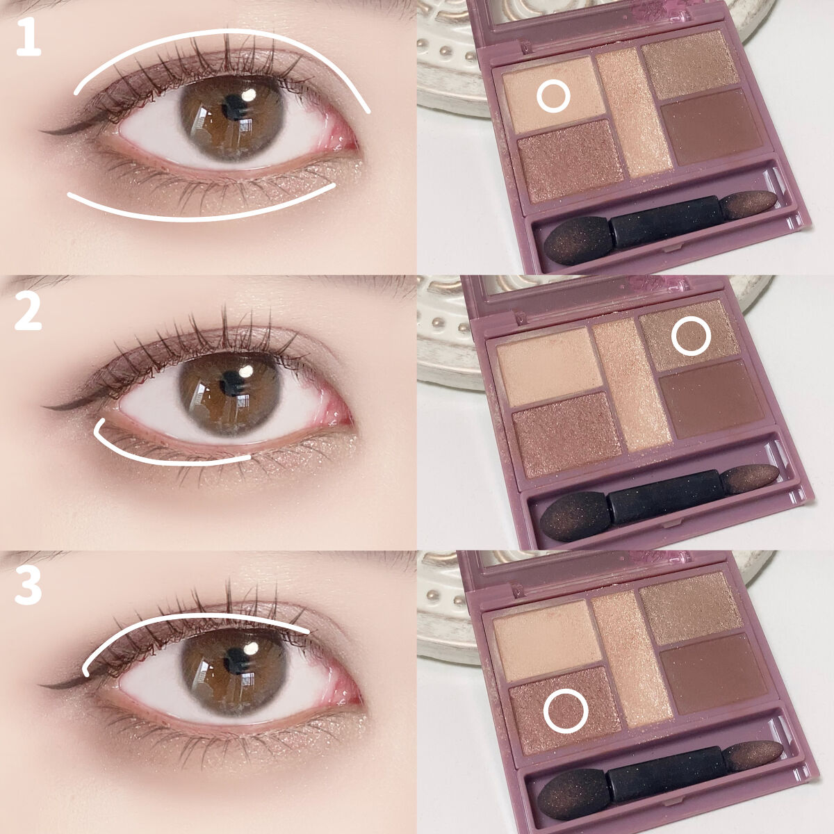 ひとえ・奥ぶたえ用マスカラ/アイプチ®/マスカラを使ったクチコミ（3枚目）