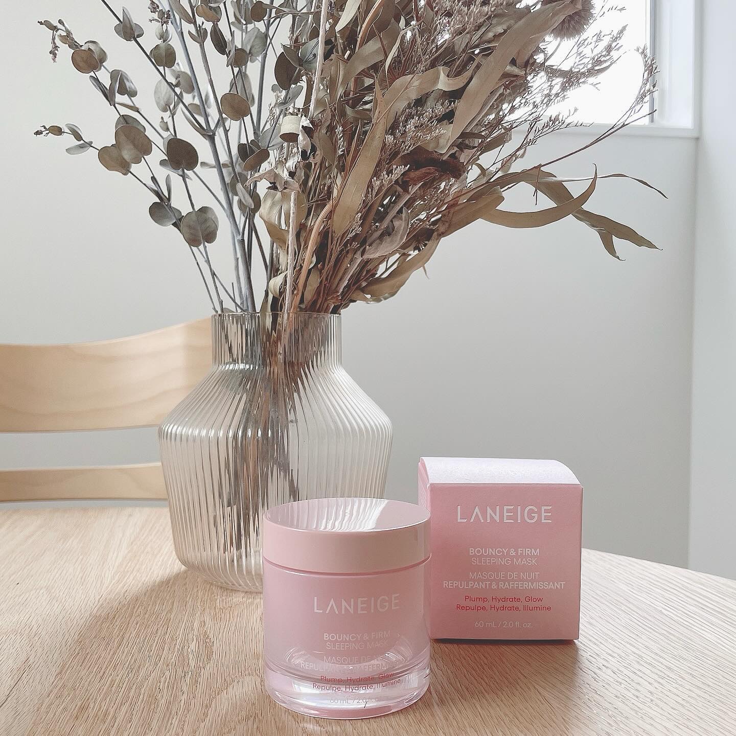 バウンシースリーピングマスク/LANEIGE/フェイスクリームを使ったクチコミ（1枚目）