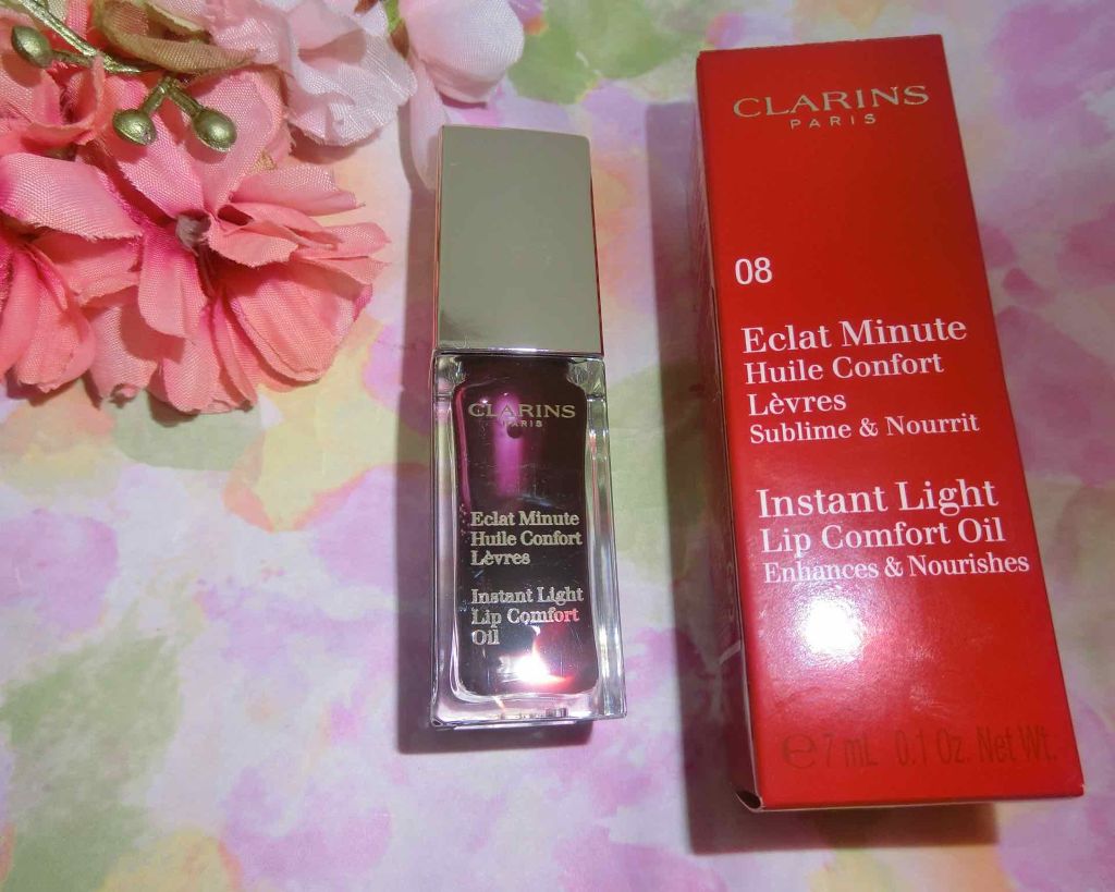 コンフォート リップオイル /CLARINS/リップグロスを使ったクチコミ(1枚目)