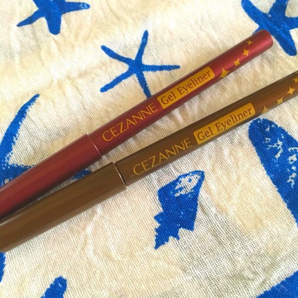 ジェルアイライナー/CEZANNE/ジェルアイライナーを使ったクチコミ(1枚目)