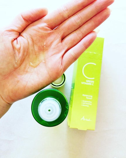 アリウル グリーンビタミンC トーニングセラム(アンプル)/Ariul/美容液を使ったクチコミ(3枚目)