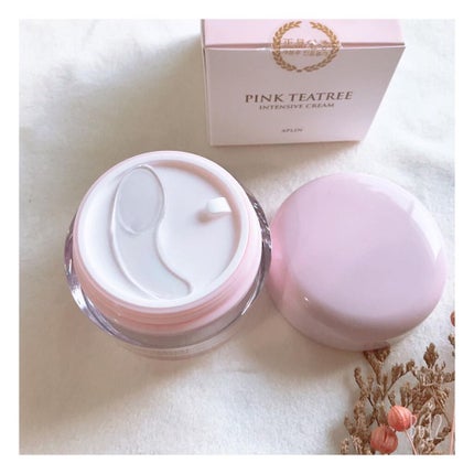 ピンクティーツリークリーム/APLIN/フェイスクリームを使ったクチコミ(2枚目)