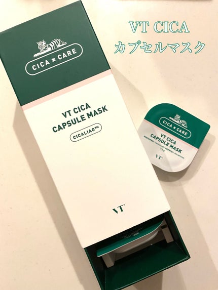 CICA カプセルマスク/VT/洗い流すパック・マスクを使ったクチコミ(1枚目)
