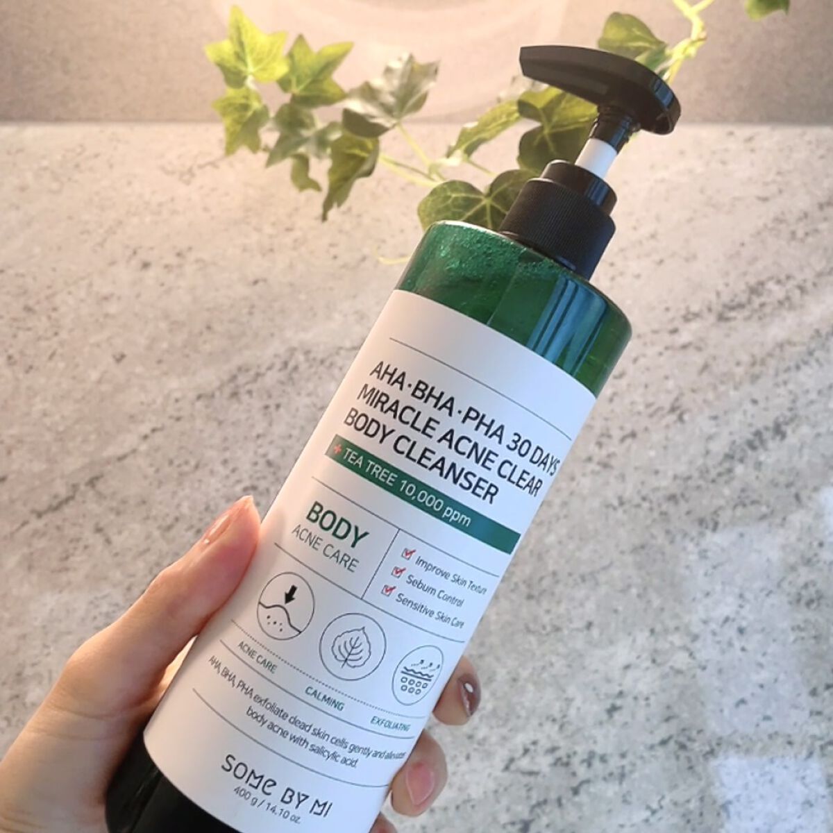 AHA·BHA·PHA 30デイズミラクルアクネボディクレンザー/SOME BY MI/ボディソープを使ったクチコミ（3枚目）