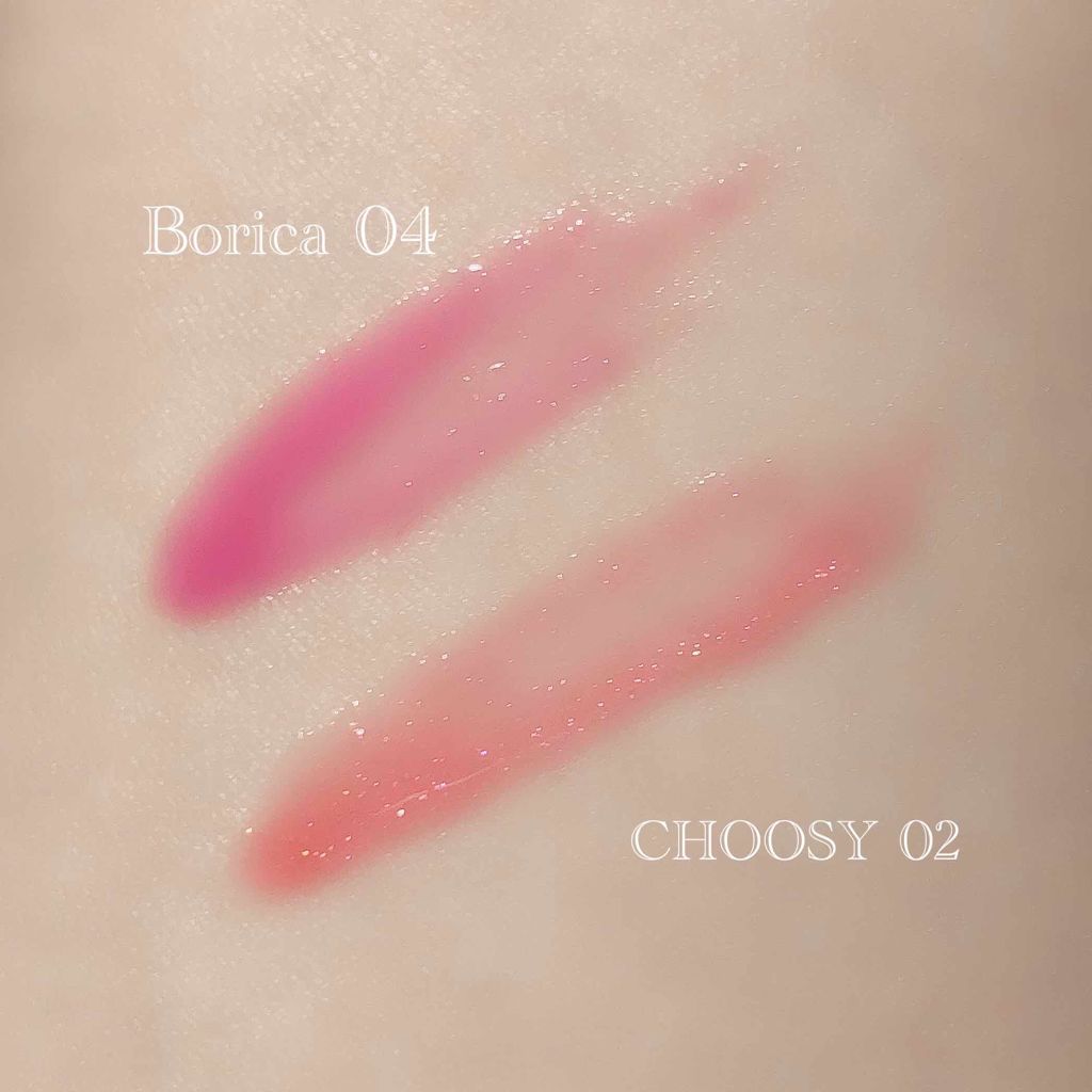 プランプカラーリップ/CHOOSY/リップグロスを使ったクチコミ（2枚目）