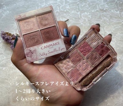 プティパレットアイズ/キャンメイク/パウダーアイシャドウを使ったクチコミ(5枚目)