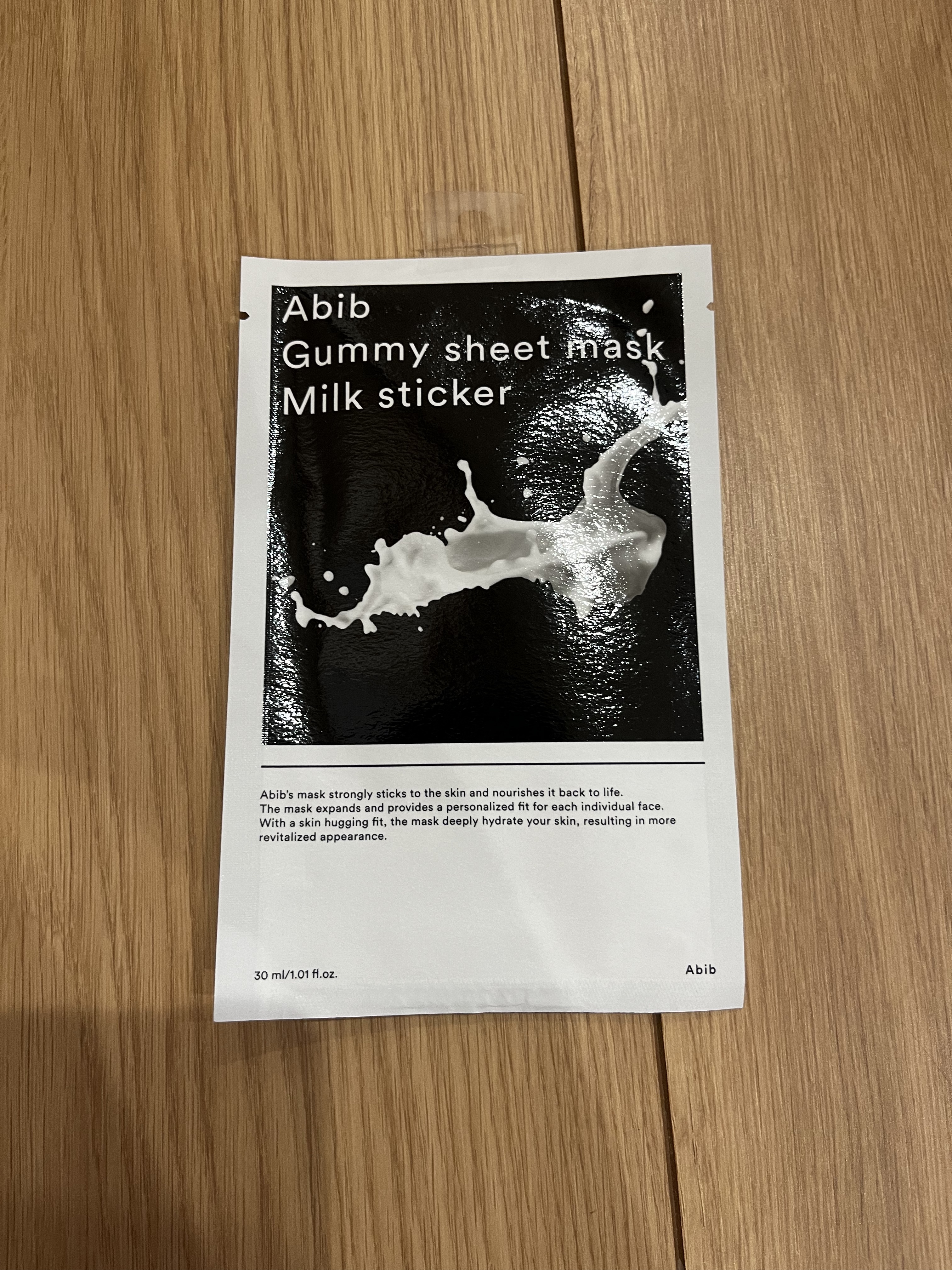 ガムシートマスク コラーゲン※10ミルク※11ステッカー/Abib /シートマスク・パックを使ったクチコミ（1枚目）
