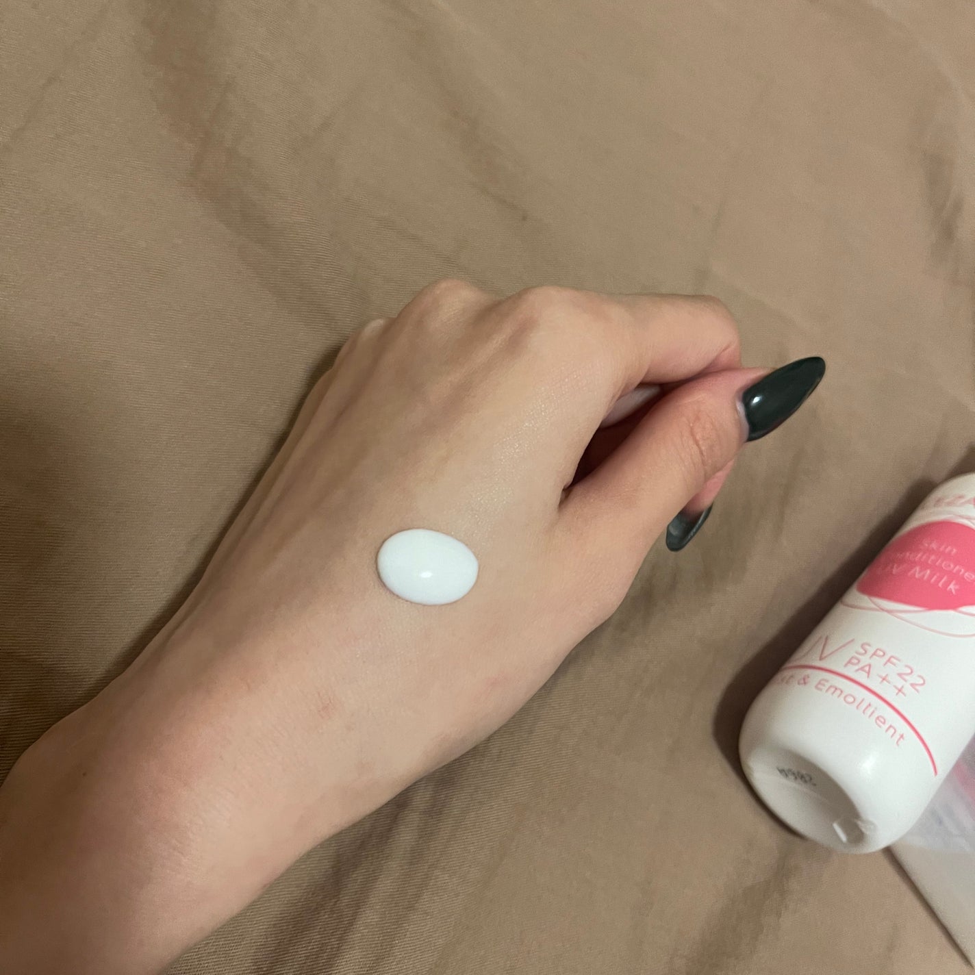 朝用スキンコンディショナー UVミルク/CEZANNE/日焼け止めミルクを使ったクチコミ(5枚目)