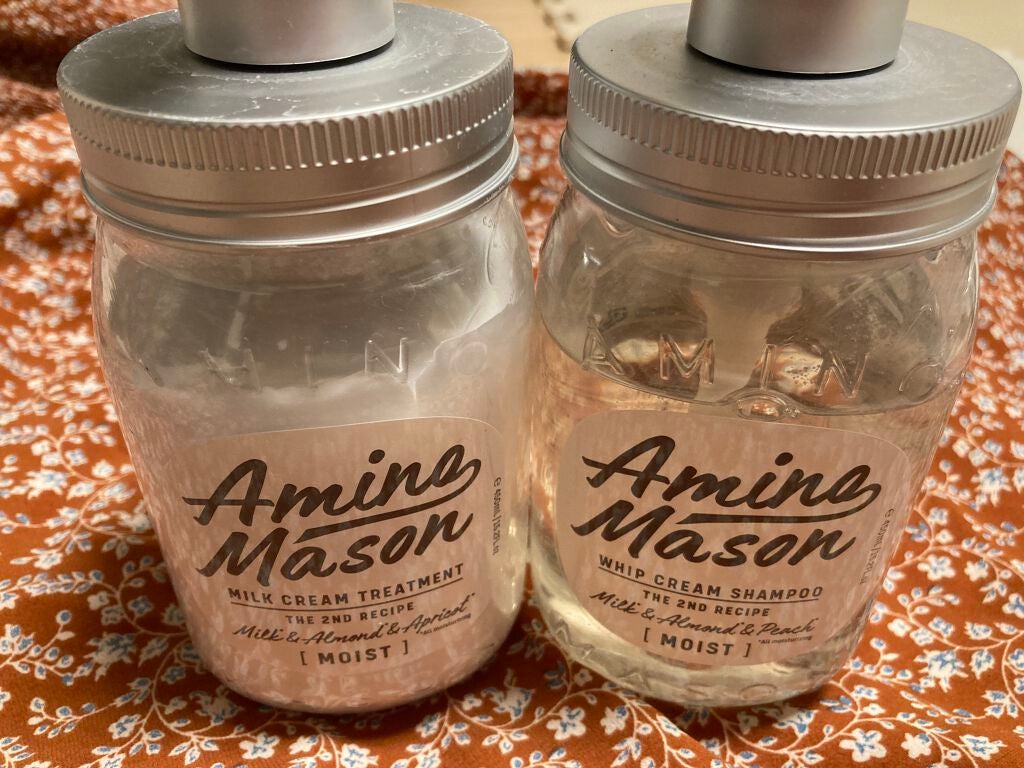 アミノメイソン ディープモイスト ホイップクリーム シャンプー/ミルククリーム ヘアトリートメント/アミノメイソン/市販シャンプーを使ったクチコミ(1枚目)