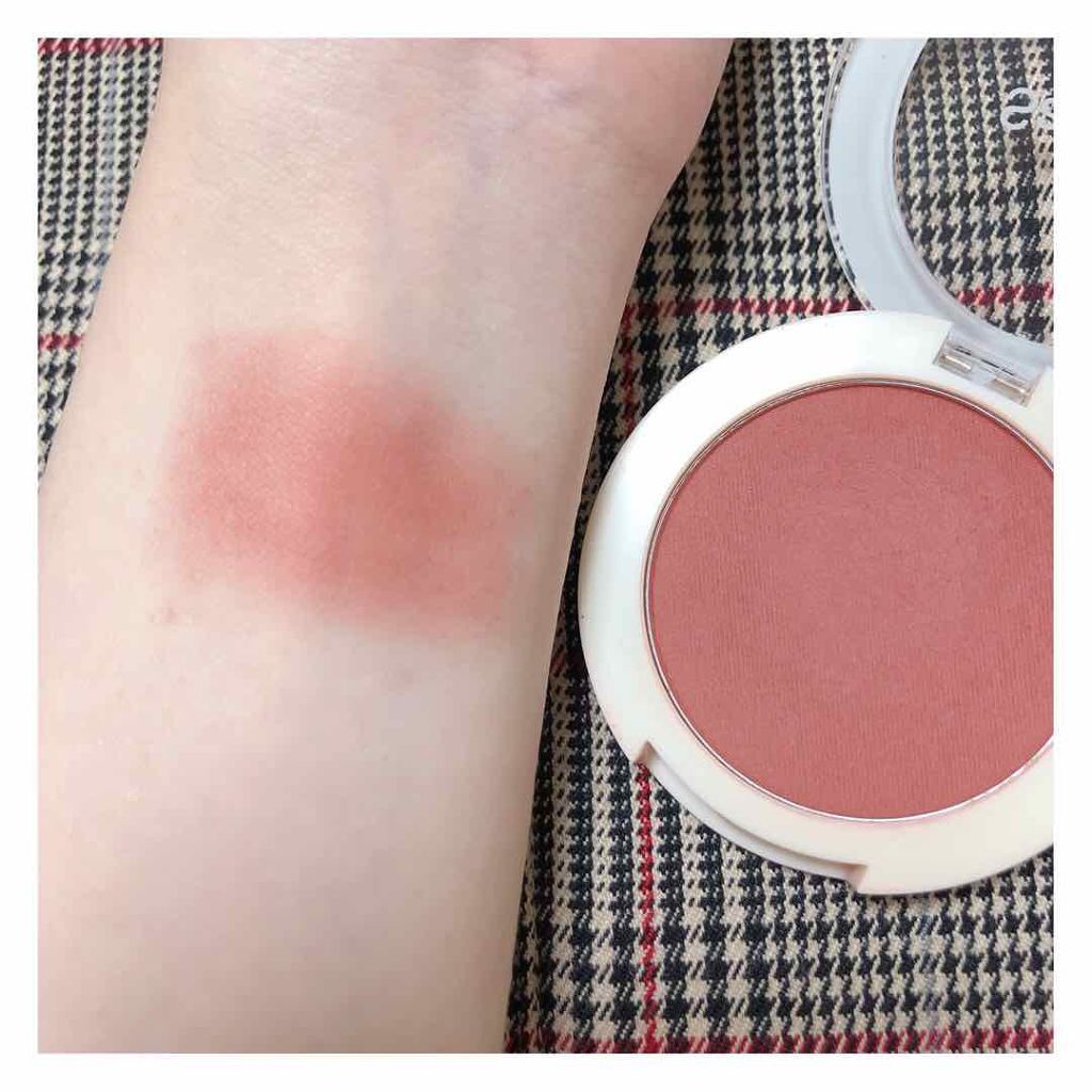 シングルブラッシャー/the SAEM/パウダーチークを使ったクチコミ（2枚目）