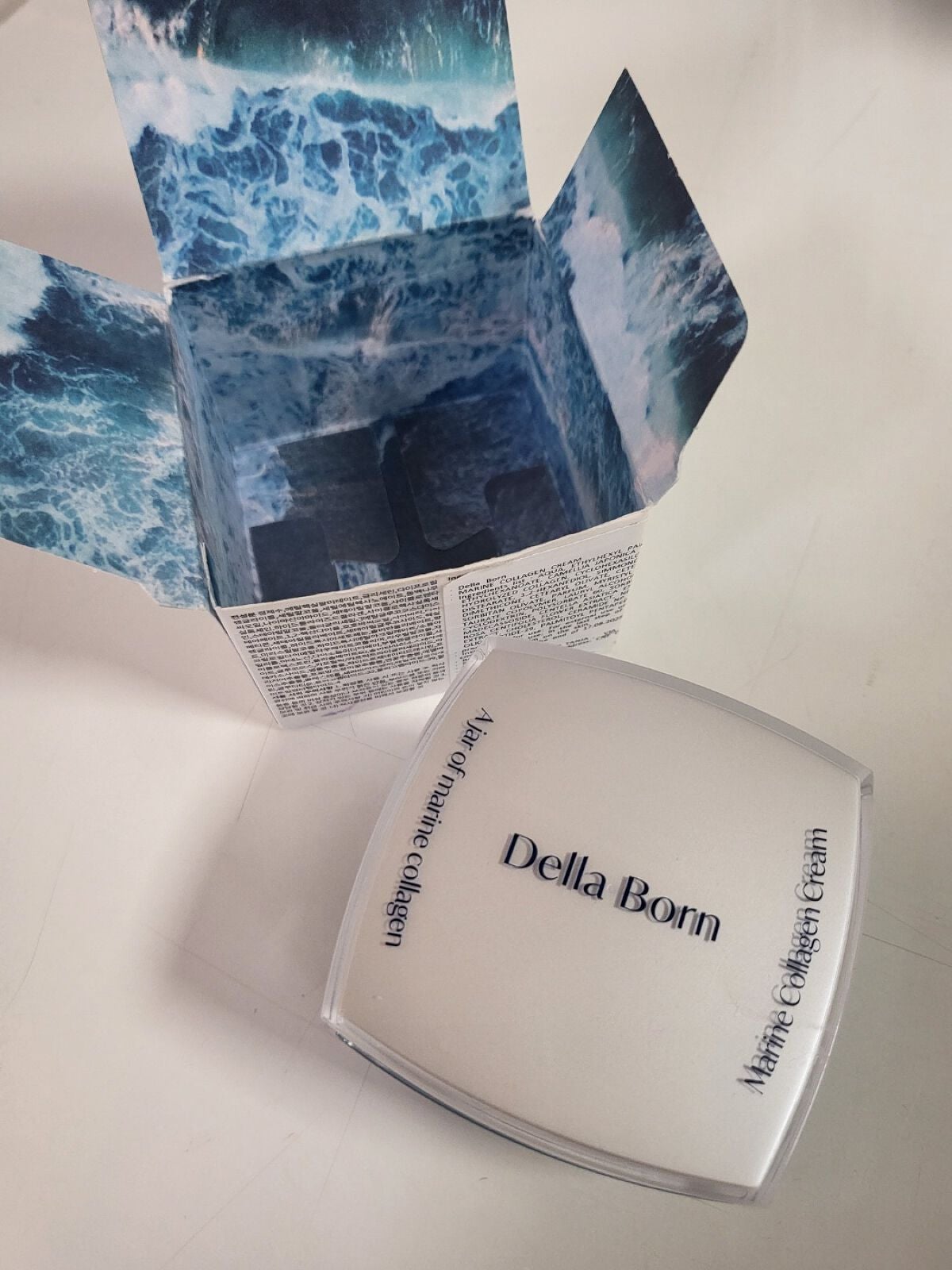 Marine Collagen Cream/dellaborn/フェイスクリームを使ったクチコミ(4枚目)