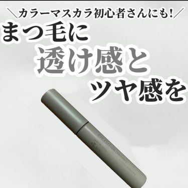 アイエディション(マスカラ) G グロッシータイプ グロッシータイプ G02 サンディグレージュ/ettusais/マスカラを使ったクチコミ（1枚目）