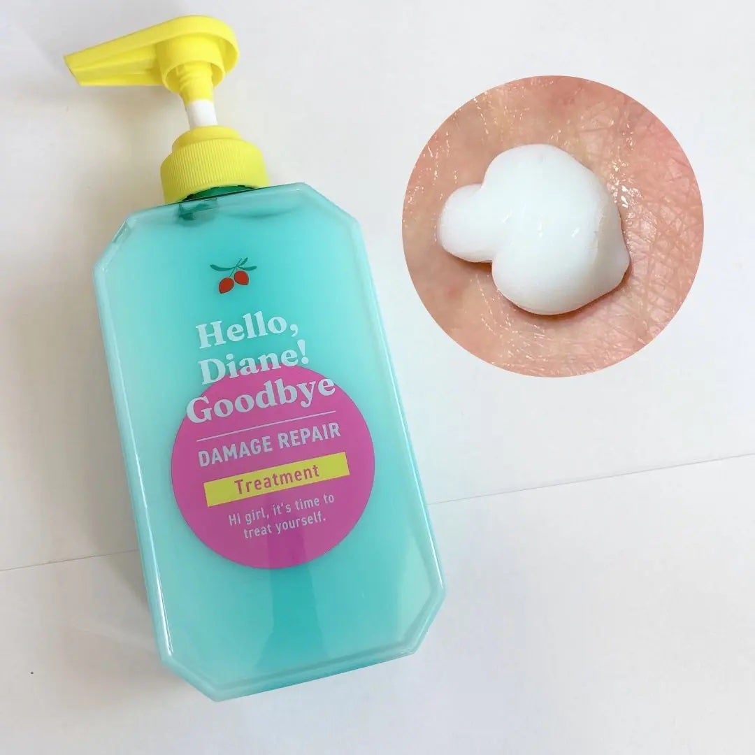 ハローダイアン グッバイ ダメージリペア シャンプー/トリートメント/ダイアン/市販シャンプーを使ったクチコミ(3枚目)