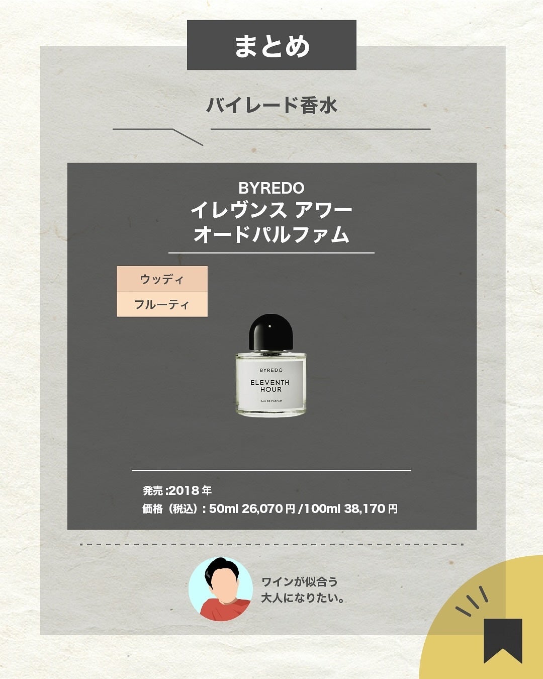 エスログ┊1日1分のモテ香水紹介 on LIPS 「.『男女兼用大人香水』🌳製品情報🌳BYREDOイレヴンスアワー..」(7枚目)