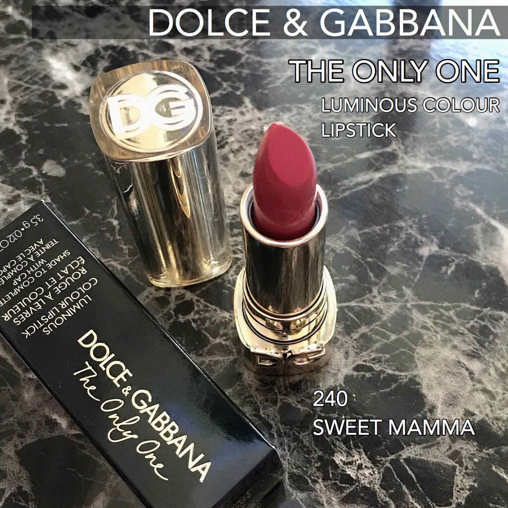 ザ・オンリーワン ルミナスカラー リップスティック/DOLCE&GABBANA BEAUTY/口紅を使ったクチコミ（1枚目）