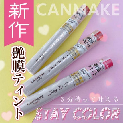 ジューシーリップティント/キャンメイク/口紅を使ったクチコミ(1枚目)