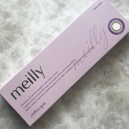 chiffon/meilly/ワンデー(1DAY)カラコンを使ったクチコミ(5枚目)