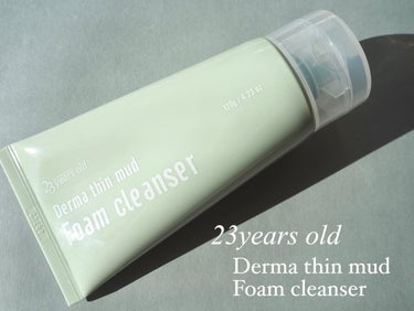 23years old ダーマシンコンシーラーのクチコミ「23years old
Derma thin mud Foam cleanser
DERMA .....」（2枚目）