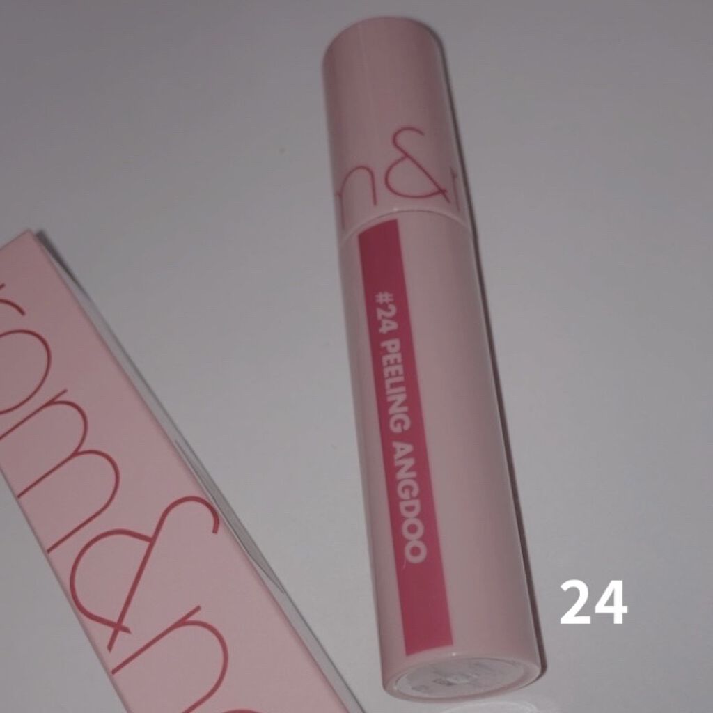 ジューシーラスティングティント/rom&nd/リップティントを使ったクチコミ（3枚目）