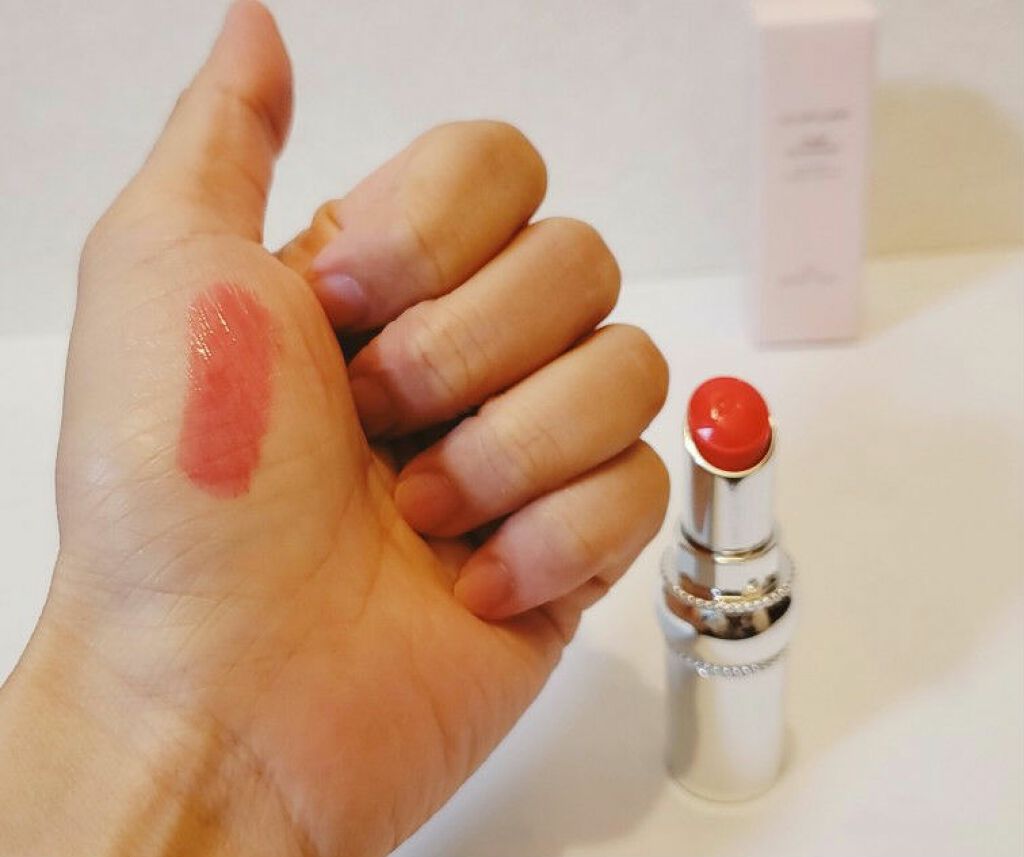 ジルスチュアート ルージュ リップブロッサム/JILL STUART/口紅を使ったクチコミ(3枚目)