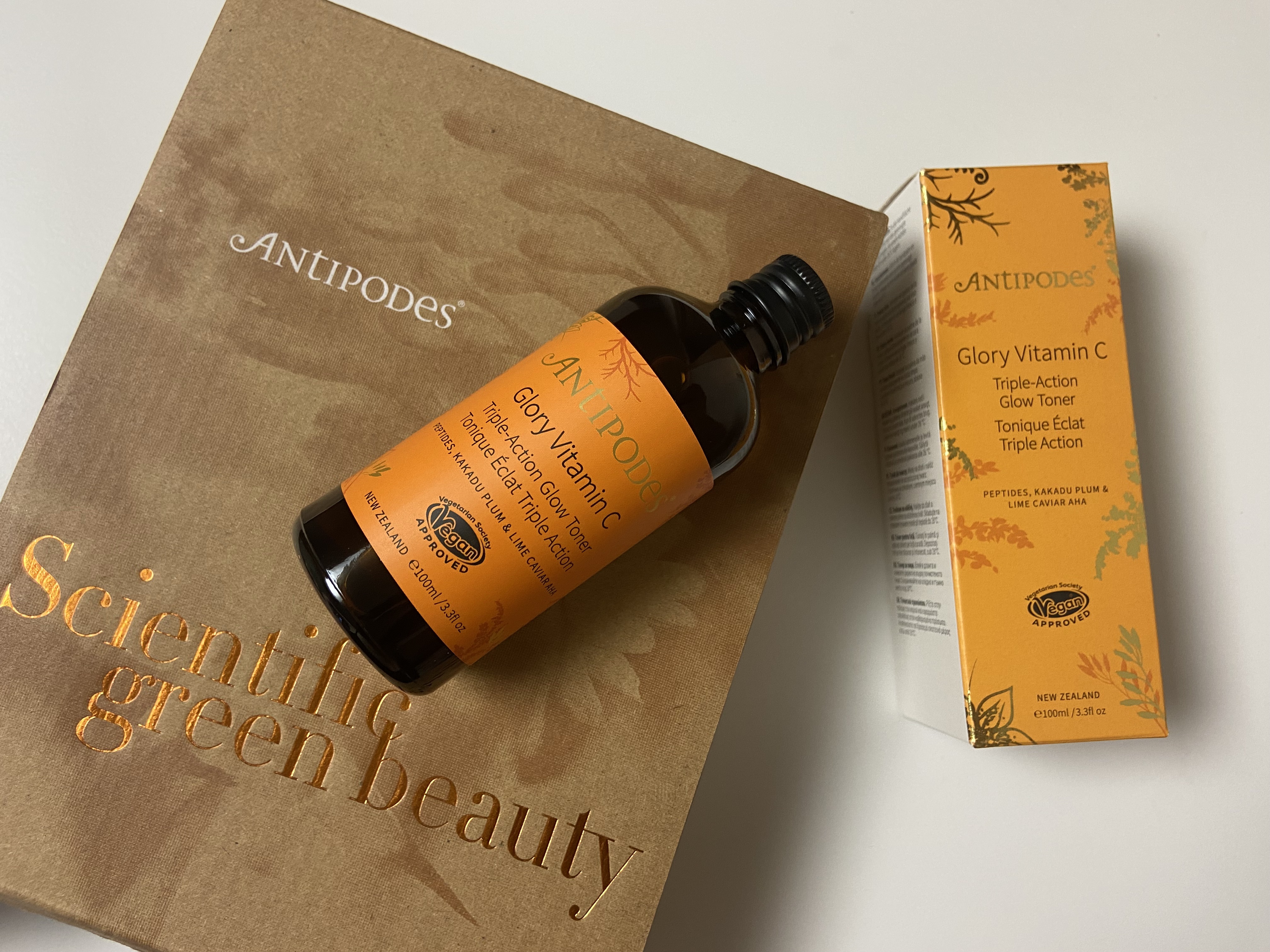 グローリー トリプルアクション Cトナー/Antipodes/化粧水を使ったクチコミ（1枚目）