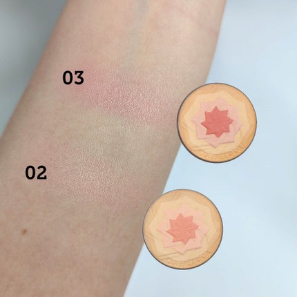 スマイルアップチークスS (マジカルフラット) 03 ウォームレッド/コフレドール/パウダーチークの画像