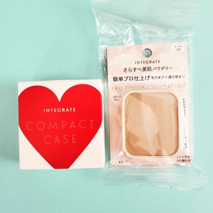 プロフィニッシュファンデーション/インテグレート/パウダーファンデーションを使ったクチコミ(5枚目)