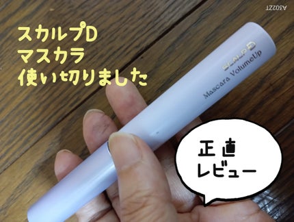 スカルプD マスカラ ボリュームアップ/アンファー(スカルプD)/マスカラを使ったクチコミ(1枚目)