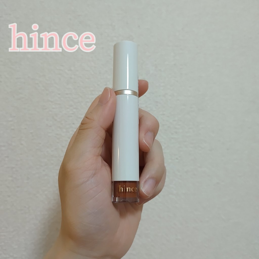 ムードインハンサーウォーターリキッドグロウ W007 ギフティッド/hince/口紅を使ったクチコミ（1枚目）