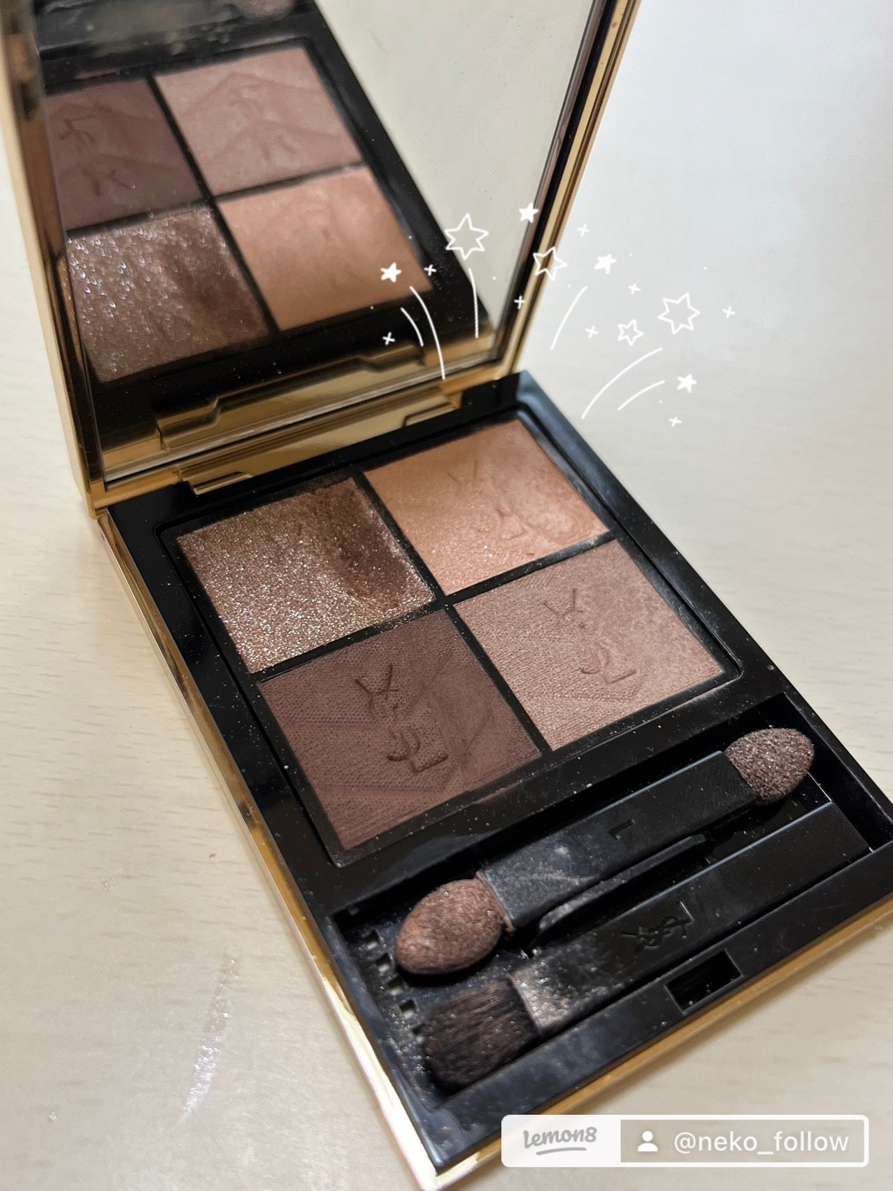 クチュール ミニ クラッチ/YVES SAINT LAURENT BEAUTE/アイシャドウパレットを使ったクチコミ(8枚目)