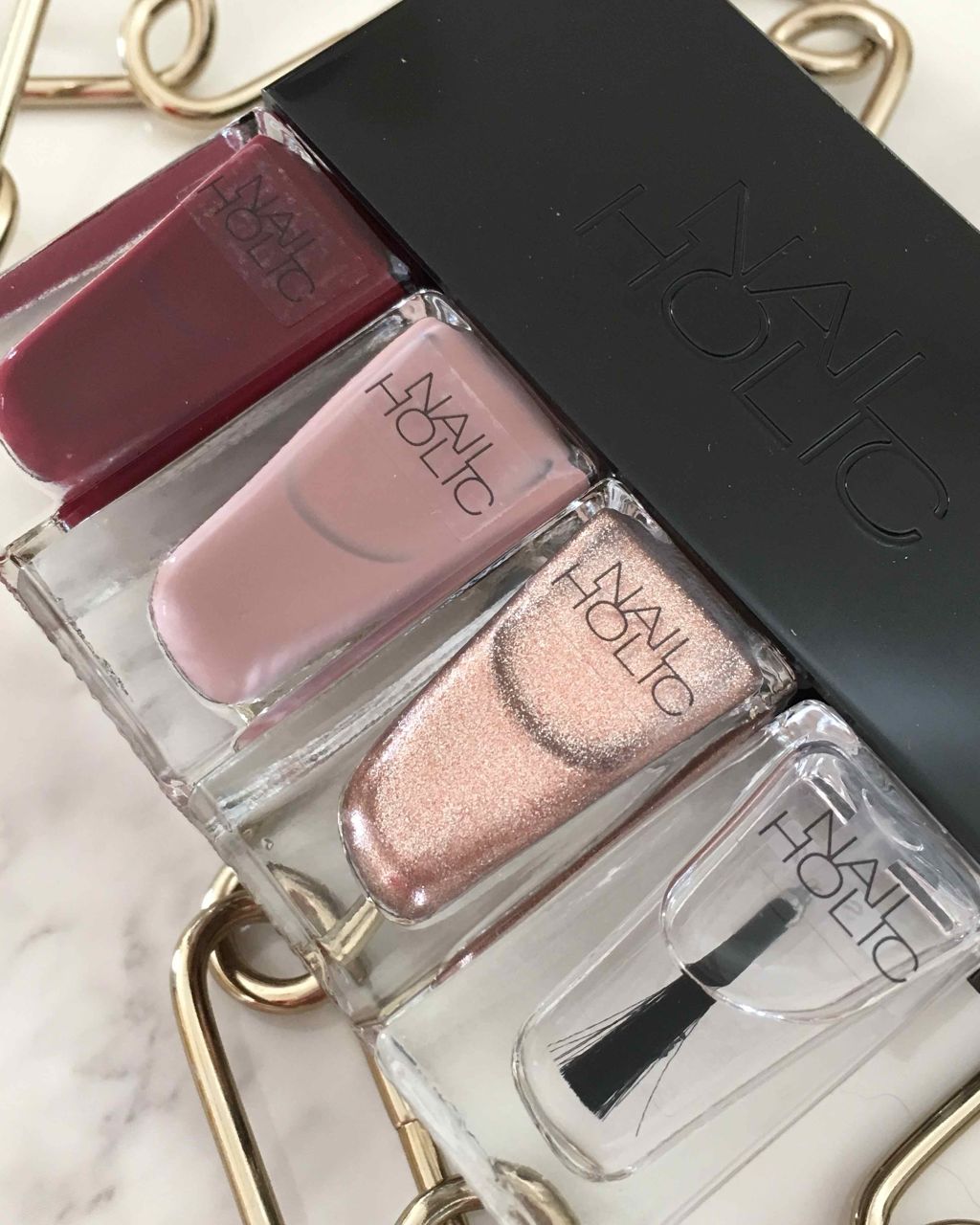 ネイルホリック リミテッドコレクション 04 CHOCOLATE COLORS/ネイルホリック/マニキュアを使ったクチコミ（2枚目）