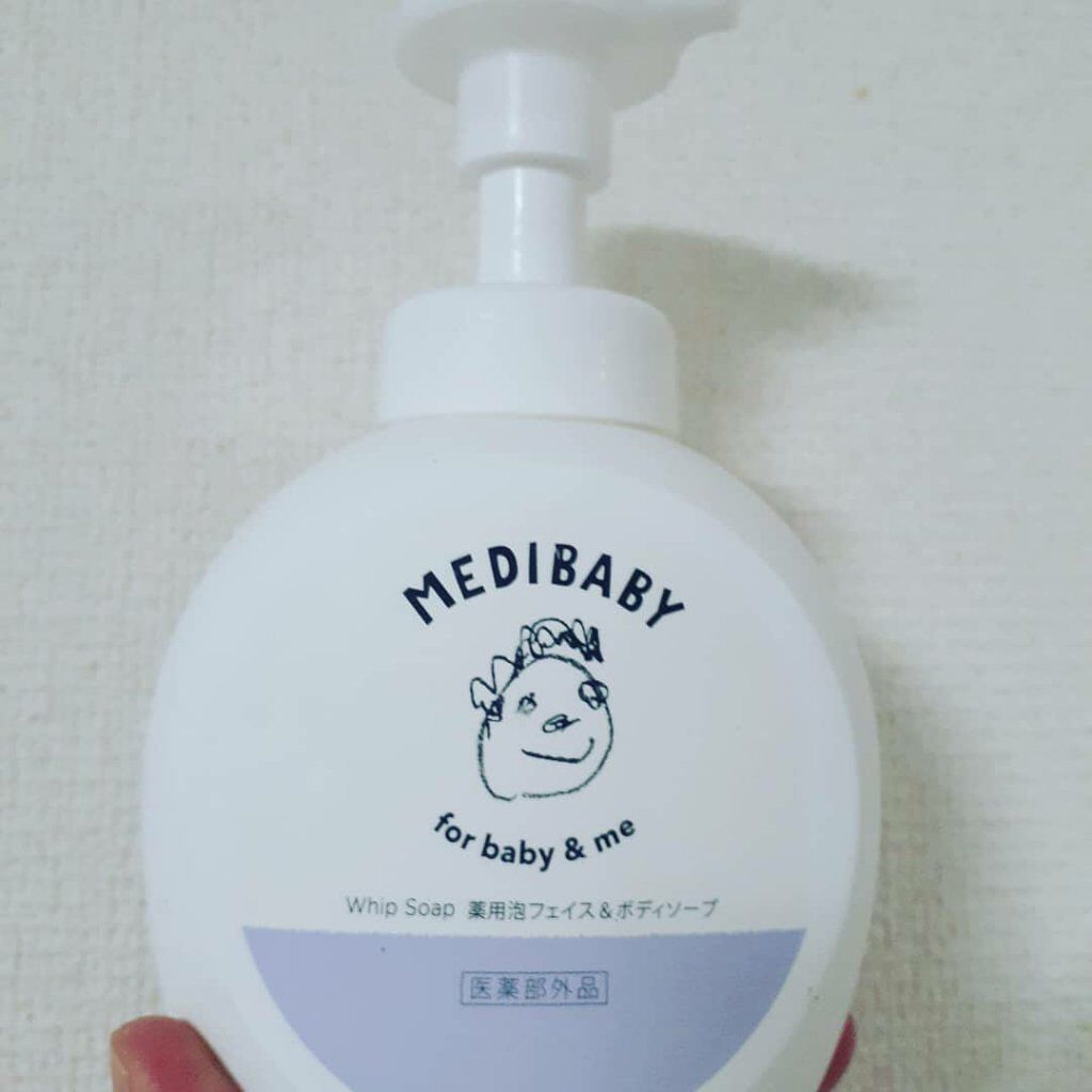 薬用泡フェイス&ボディソープ/MEDIBABY/泡洗顔を使ったクチコミ(1枚目)