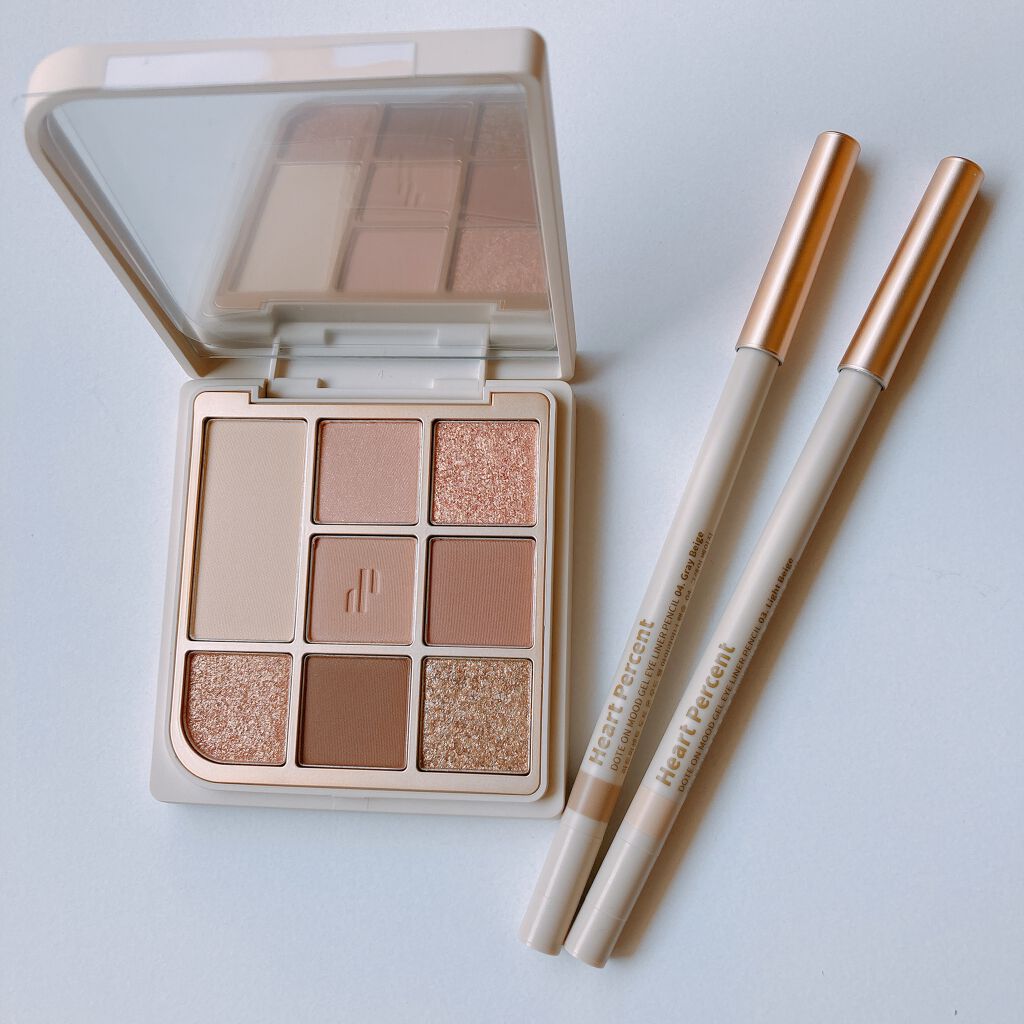 ドットオンムードアイパレット/Heart Percent/アイシャドウパレットを使ったクチコミ(1枚目)