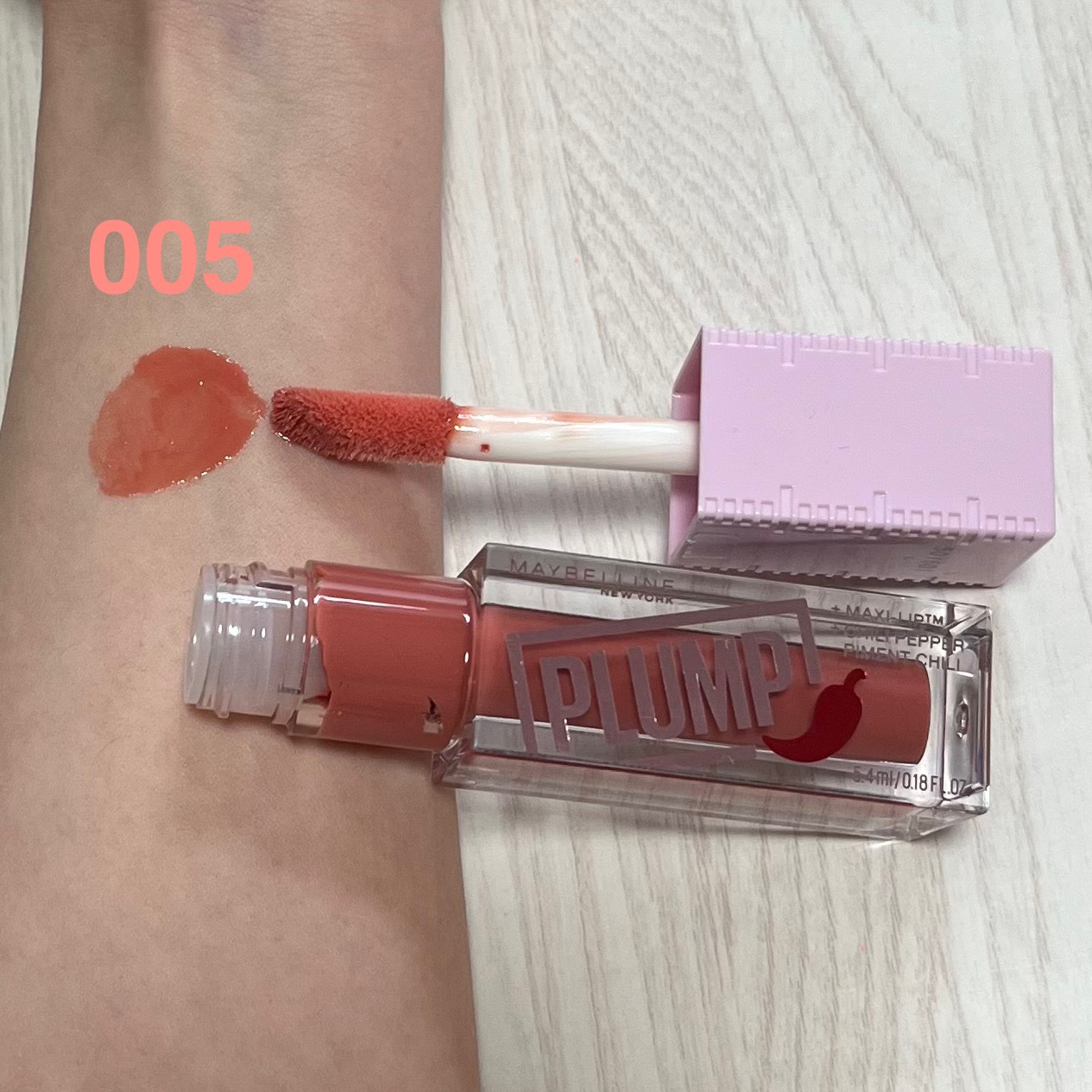 リフタープランプ/MAYBELLINE NEW YORK/リップグロスを使ったクチコミ（3枚目）