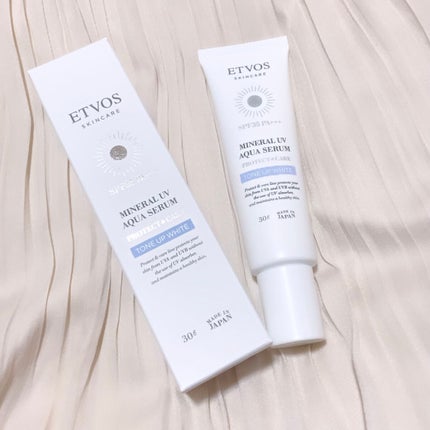 ミネラルUVアクアセラム/エトヴォス/美容液を使ったクチコミ(1枚目)