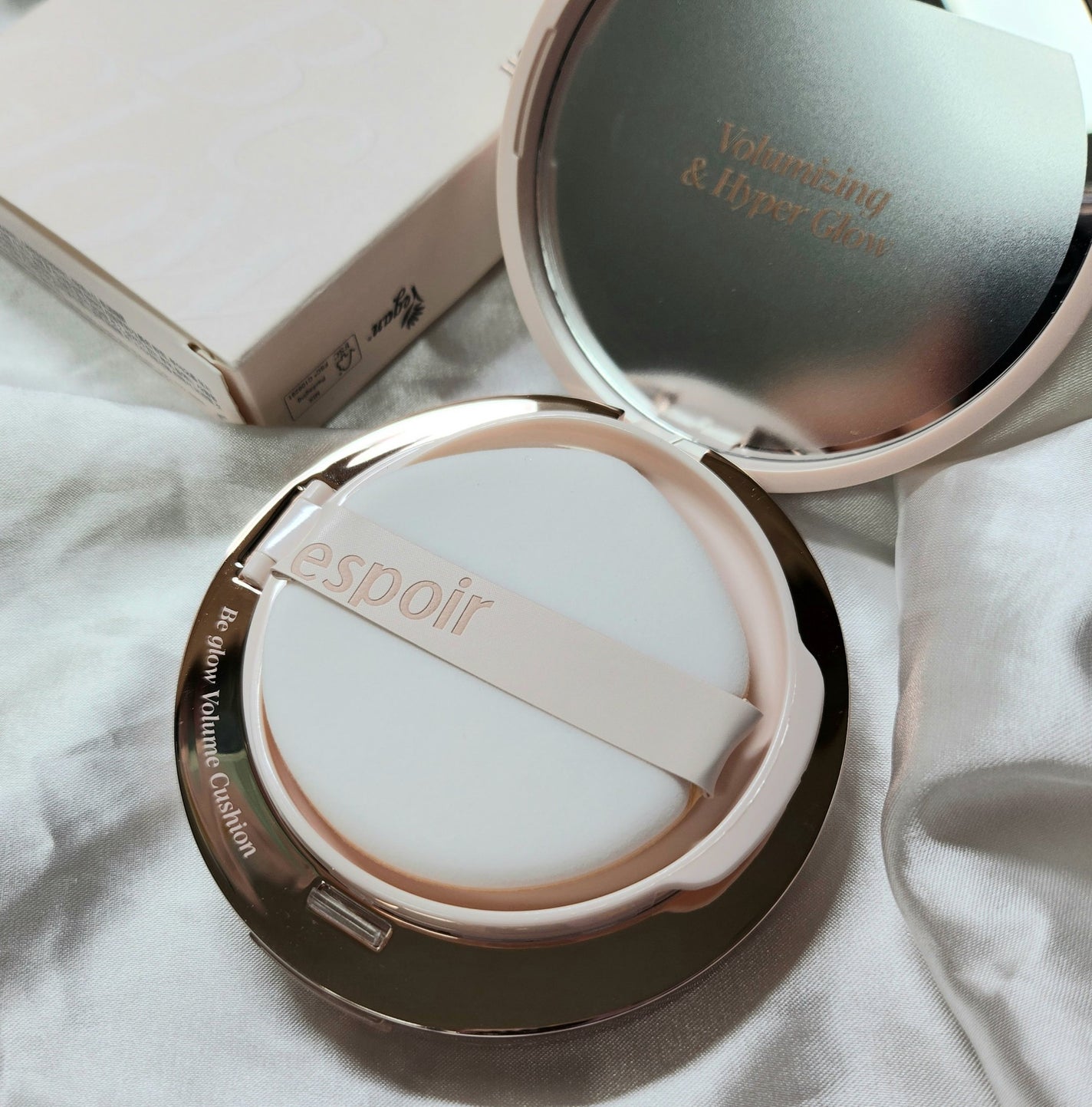 エスポア ビーグロー ボリュームクッション/espoir/クッションファンデーションを使ったクチコミ(2枚目)