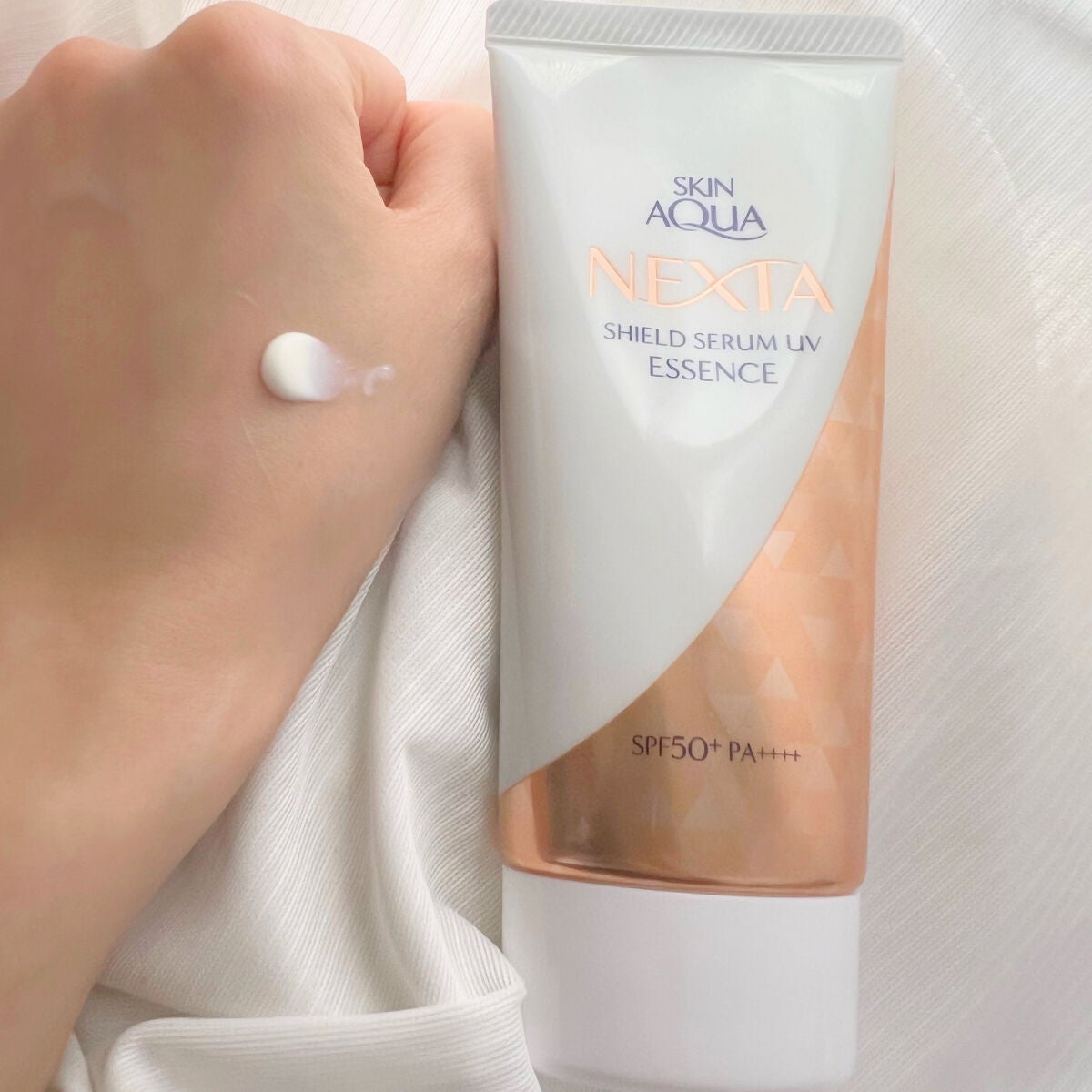 ネクスタ® シールドセラムUVエッセンス/スキンアクア/日焼け止めローションを使ったクチコミ(3枚目)