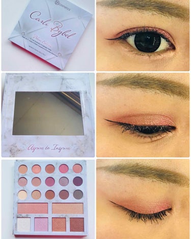 Carli Bybel Deluxe Edition 21 Color Eyeshadow & Highlighter Palette/bh cosmetics/パウダーアイシャドウを使ったクチコミ（1枚目）