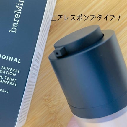オリジナル リキッド ミネラル ファンデーション/bareMinerals/リキッドファンデーションを使ったクチコミ(2枚目)