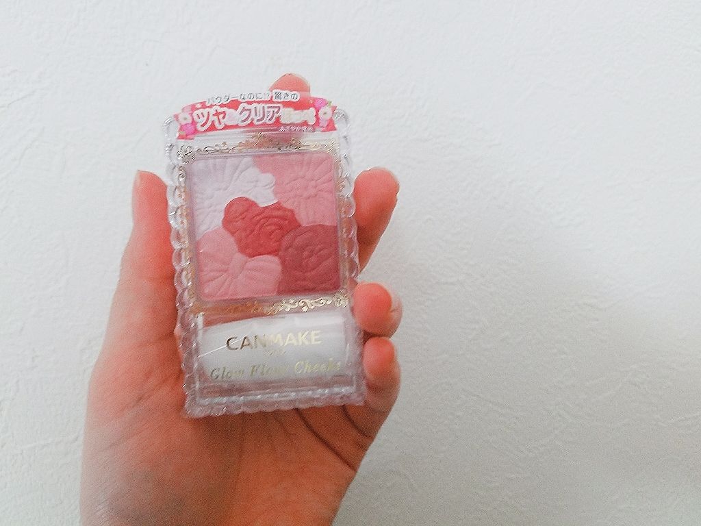 グロウフルールチークス/キャンメイク/パウダーチークを使ったクチコミ(1枚目)