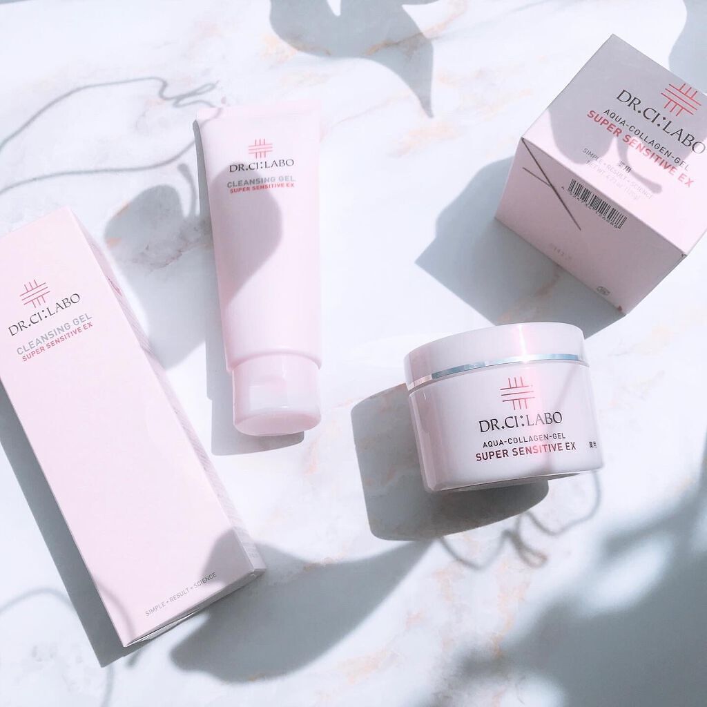 薬用アクアコラーゲンゲル スーパーセンシティブEX/ドクターシーラボⓇ/オールインワン化粧品を使ったクチコミ（2枚目）