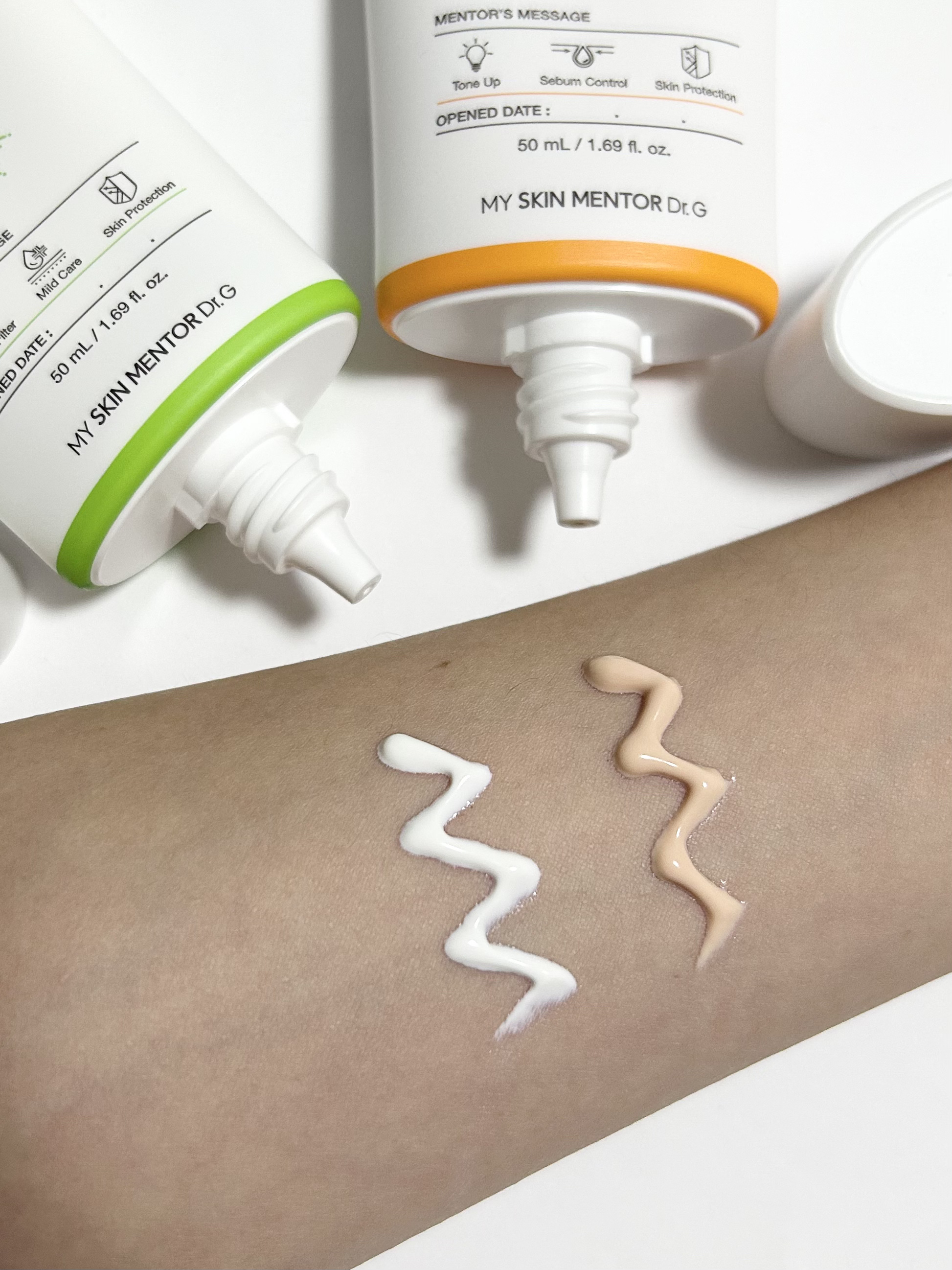 ブライトニングアップサンプラス/Dr.G/日焼け止めクリームを使ったクチコミ（2枚目）