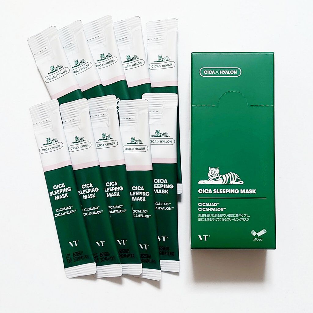 CICA スリーピングマスク/VT/シートマスク・パックを使ったクチコミ（1枚目）