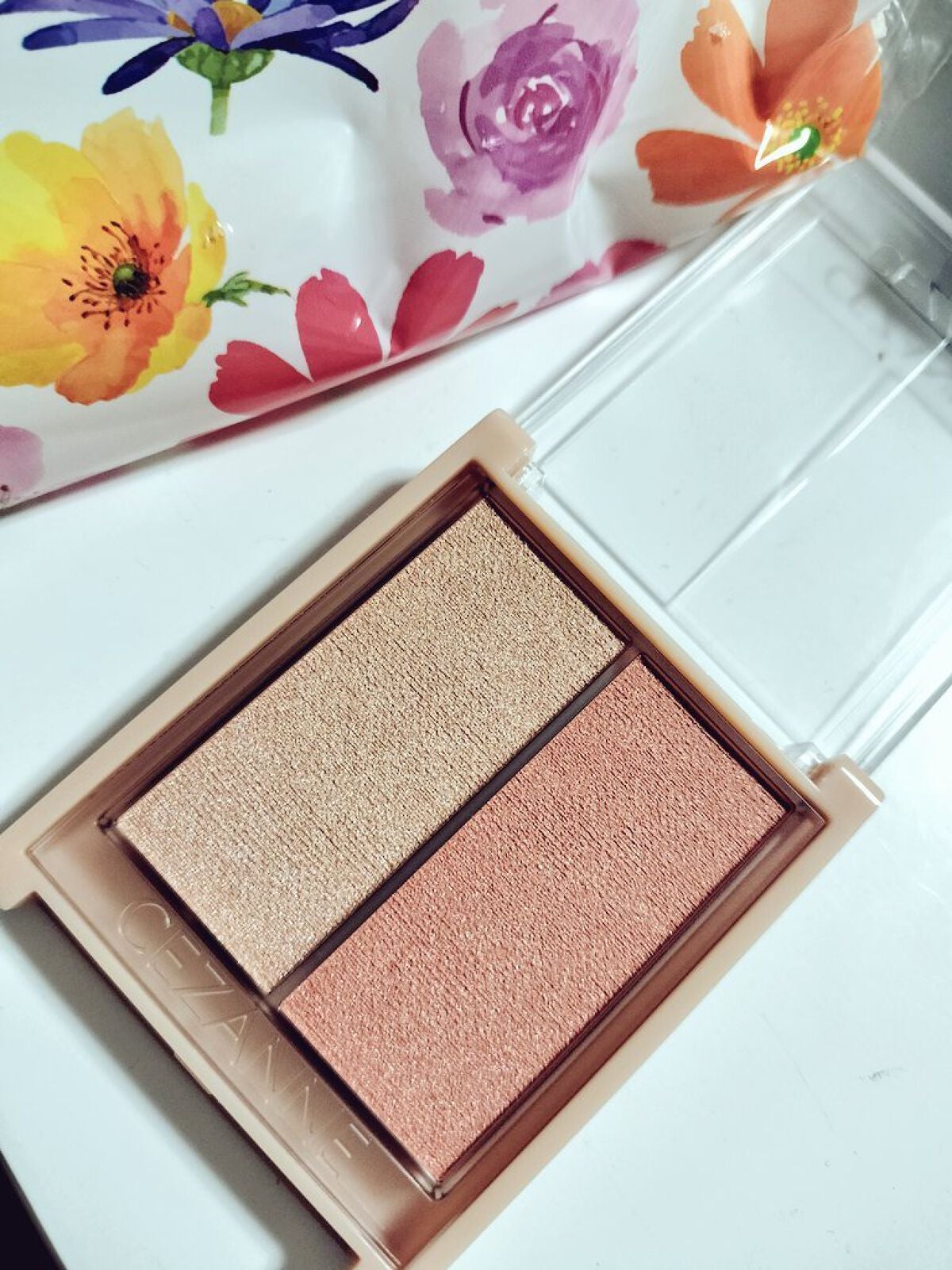 フェイスグロウカラー/CEZANNE/クリームハイライトを使ったクチコミ(1枚目)