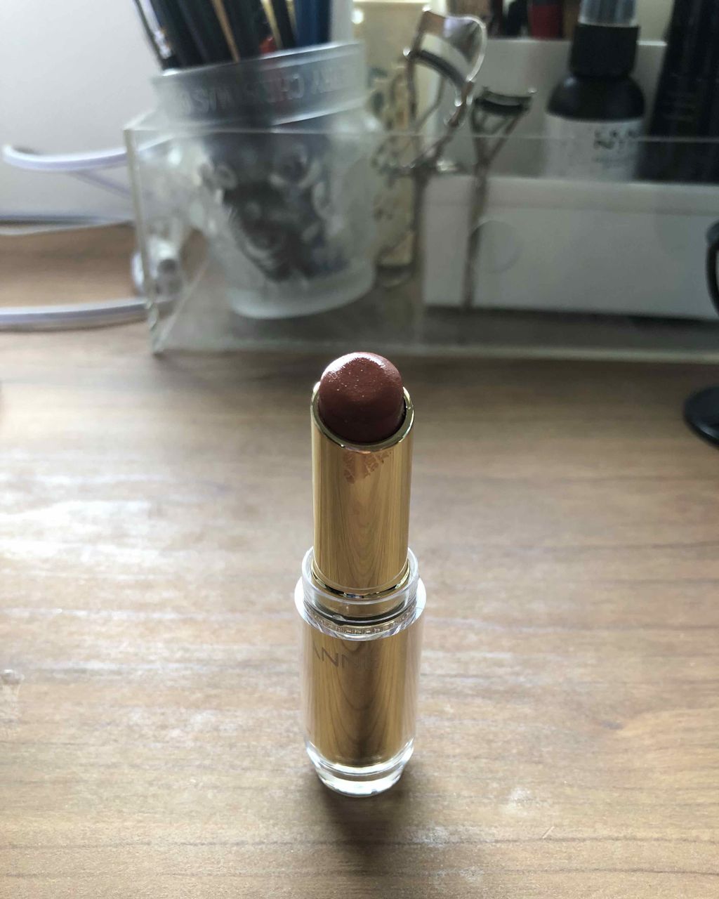 ラスティンググロスリップ/CEZANNE/口紅を使ったクチコミ(1枚目)