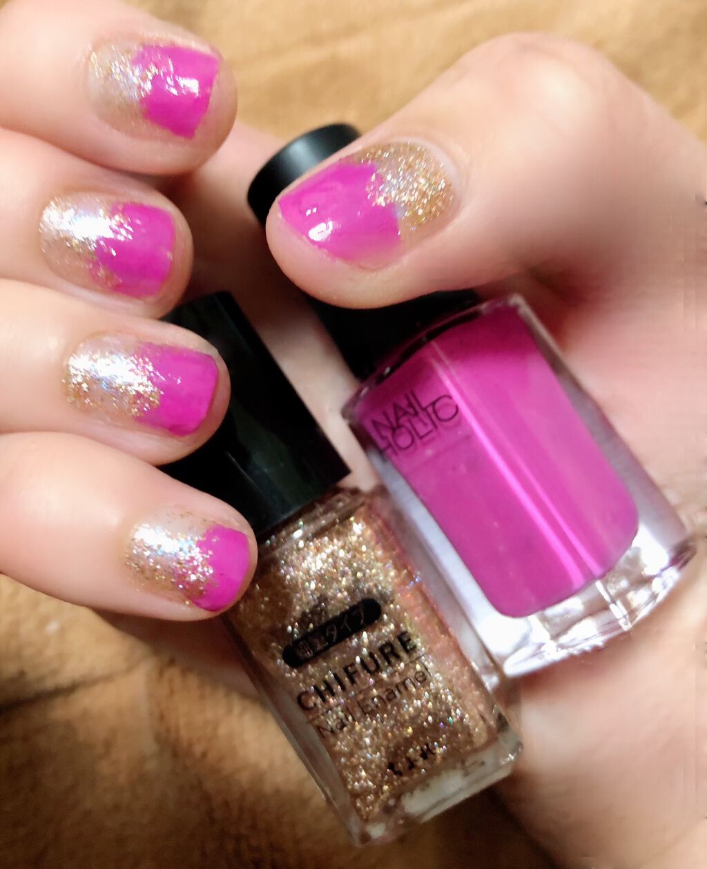 ネイル エナメル 細筆タイプ/ちふれ/マニキュアを使ったクチコミ(1枚目)