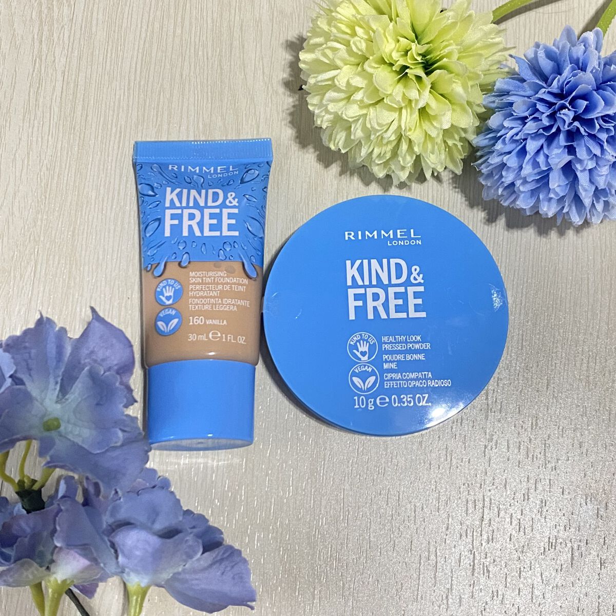 カインド&フリー モイストスキンティント/リンメル ロンドン/リキッドファンデーションを使ったクチコミ（1枚目）