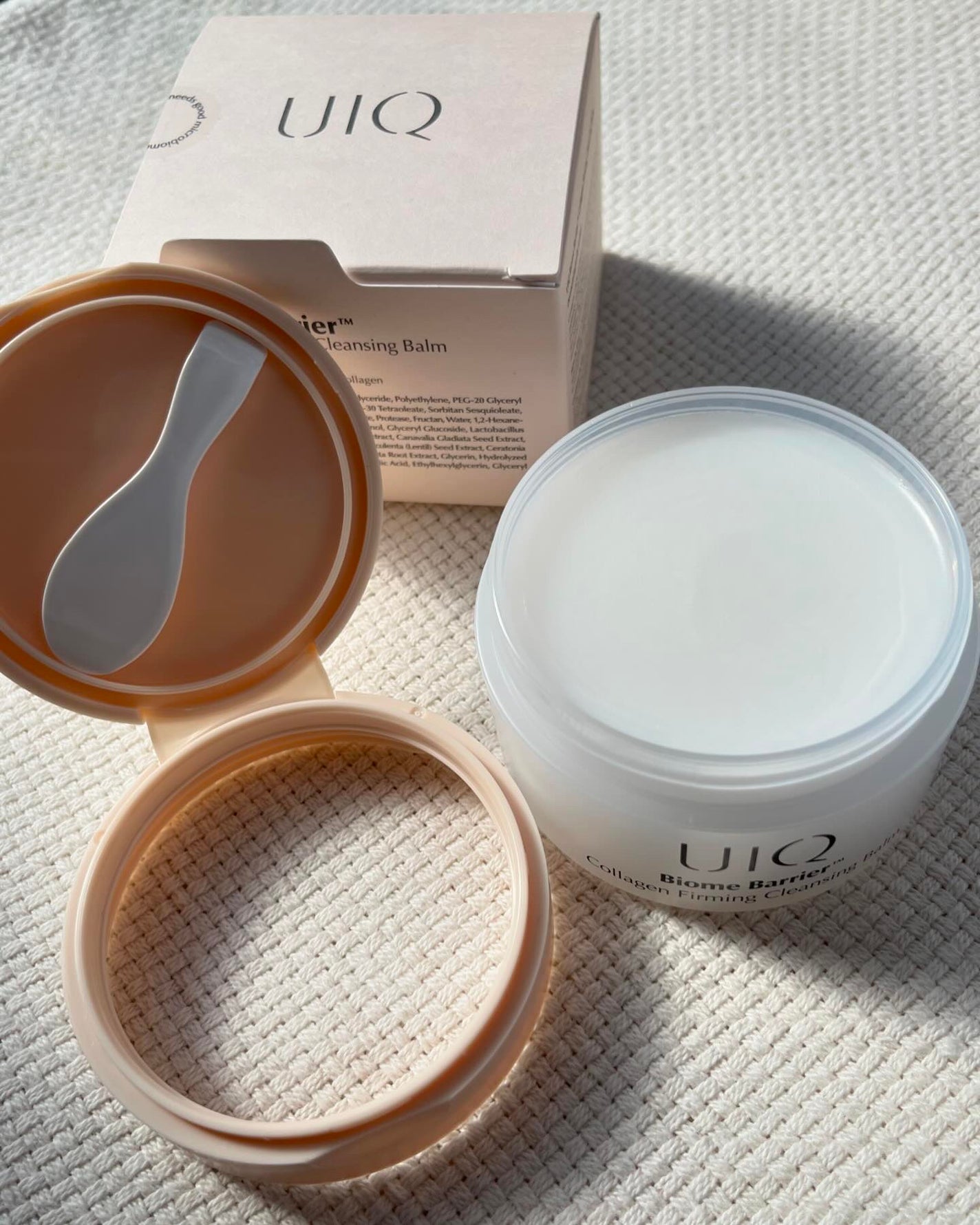 バイオームバリアコラーゲンファーミングクレンジングバーム/UIQ/クレンジングバームを使ったクチコミ(4枚目)