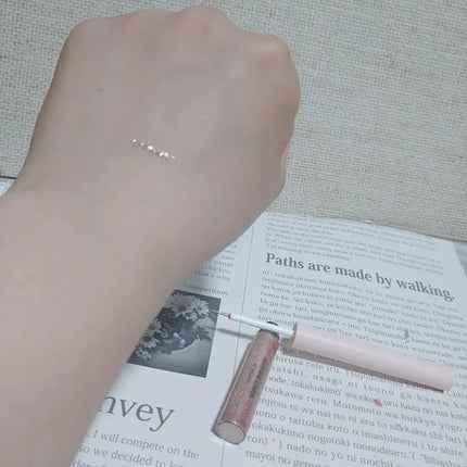 グリッターライナー/Kirei&co./グリッターを使ったクチコミ(2枚目)