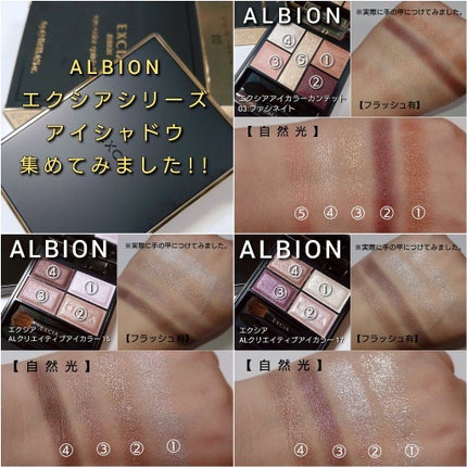 クリエイティブ アイカラー/ALBION/アイシャドウパレットを使ったクチコミ(7枚目)